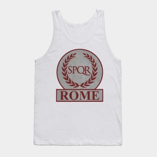 SPQR Ancient Rome Logo Tank Top